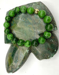 African Jade Bracelet (Green)