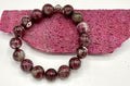 Rubellite and White Bracelet