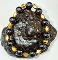 Hematite and Brass Bracelet