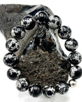 Black and White Zebra Agate Bracelet