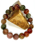 Rutilated Quartz (Multicolored) Bracelet