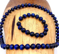 Blue Tiger Eye Necklace and Bracelet Set