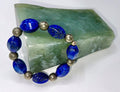 Lapis Lazuli and Pyrite Bracelet