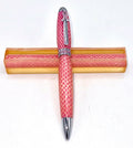 Handcrafted Pink Snake Print Breast Cancer Awareness Pen